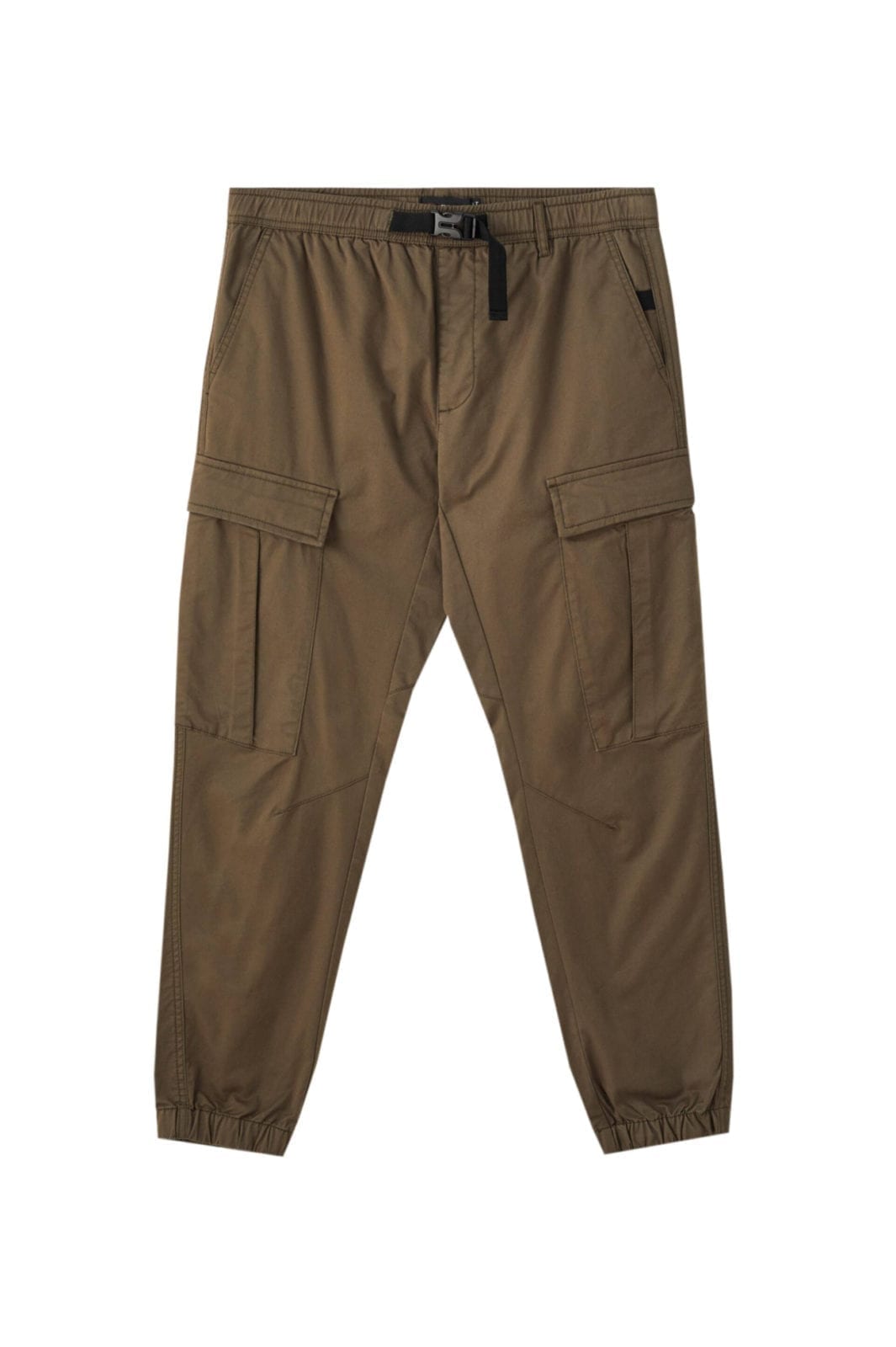 Khaki Utility Cargo Trousers